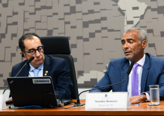 A CPI das apostas esportivas ouviu o ex-árbitro Glauber do Amaral Cunha - Foto: Marcos Oliveira/Agência Senado