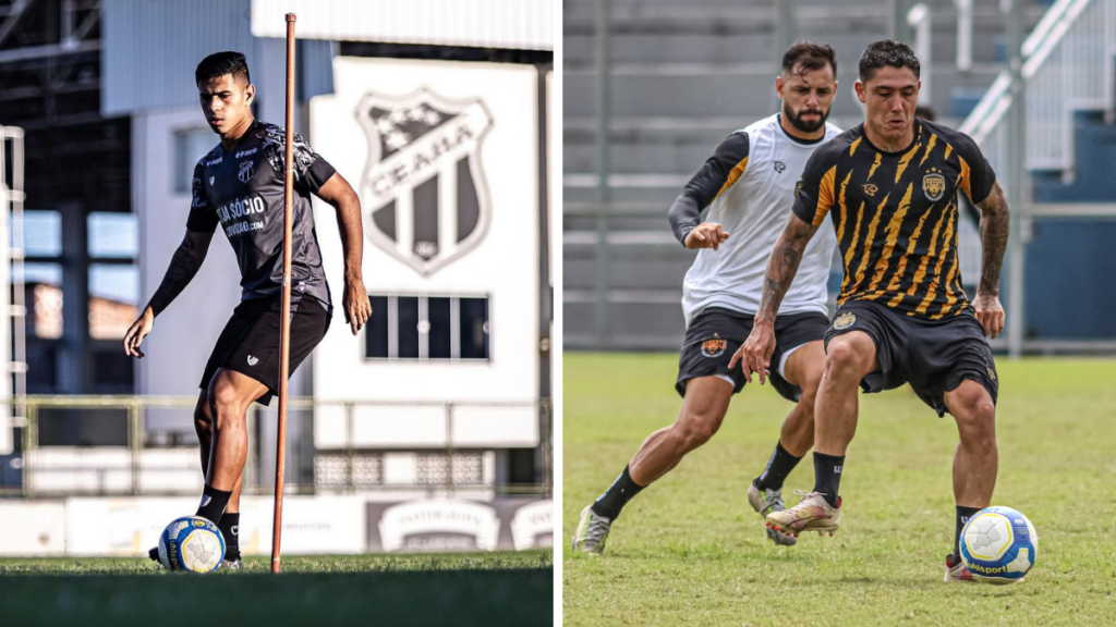 Ceará e Amazonas vem de vitória em seu último jogo - Fotos: Gabriel Silva/Ceará SC e João Normando/AMFC