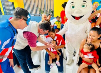 Campanha de Vacinação contra a Poliomielite no Amazonas inicia no dia 27 de maio - Foto: Divulgação/FVS-RCP