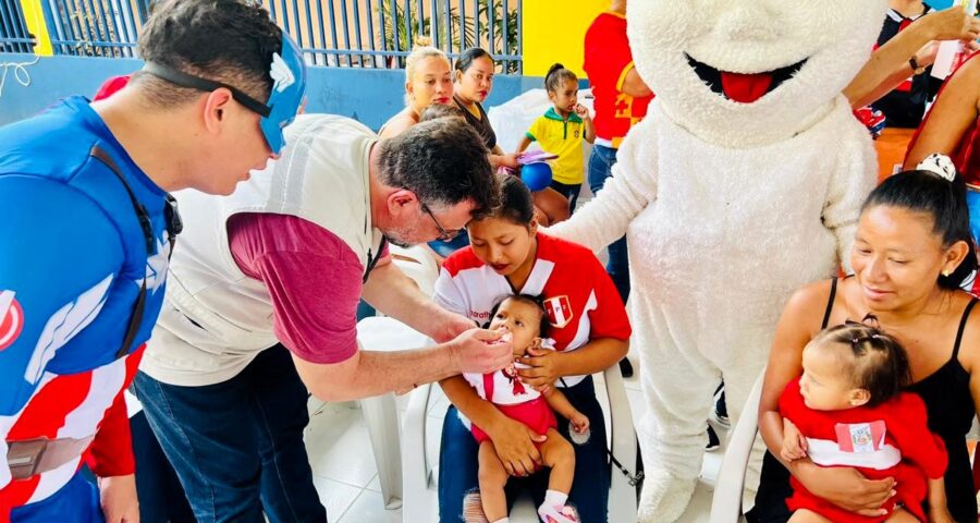 Campanha de Vacinação contra a Poliomielite no Amazonas inicia no dia 27 de maio - Foto: Divulgação/FVS-RCP