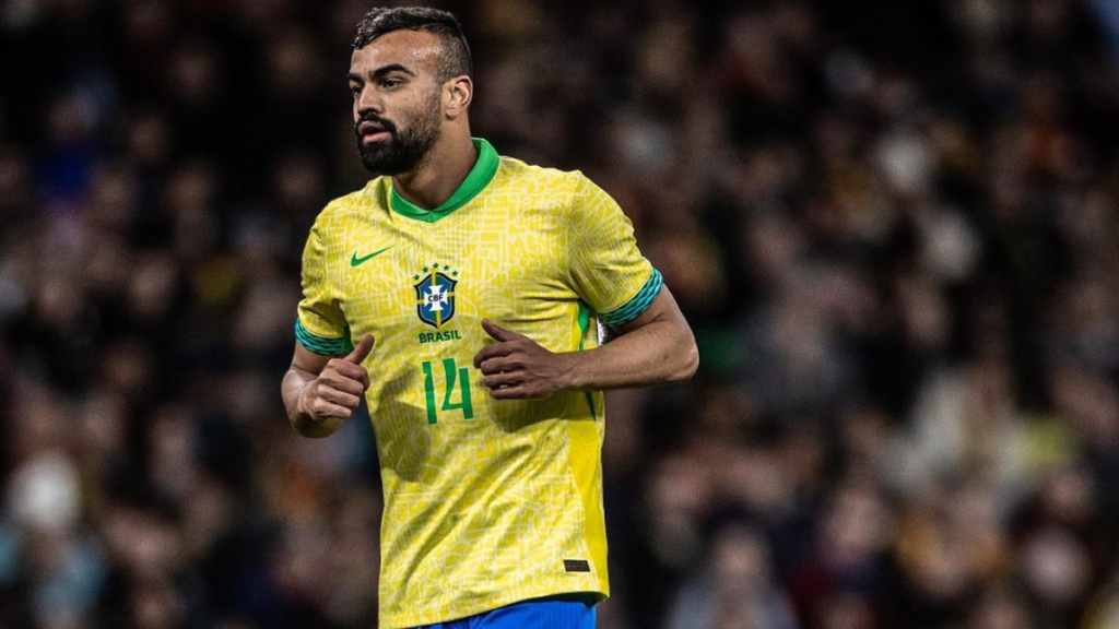 Fabrício Bruno vestiu a camisa da Seleção Brasileira nos amistosos contra Espanha e Inglaterra - Foto: Pedro Martins/ Divulgação/Instagram @fabriciobruno96