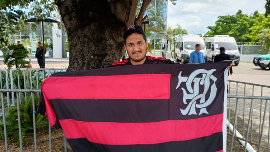 Ruan, torcedor do Flamengo - Foto: Cauê Pontes/Portal Norte