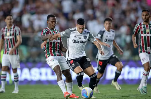 Pela 5ª rodada da Série A do Brasileirão, Fluminense e Atlético-MG empataram em 2 a 2 - Foto: Pedro Souza/Atlético-MG