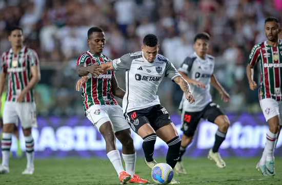 Pela 5ª rodada da Série A do Brasileirão, Fluminense e Atlético-MG empataram em 2 a 2 - Foto: Pedro Souza/Atlético-MG