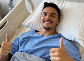 Jogador passa por cirurgia nesta quarta-feira (1º) - Foto: Reprodução/Instagram @pablo_maia02