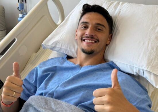 Jogador passa por cirurgia nesta quarta-feira (1º) - Foto: Reprodução/Instagram @pablo_maia02