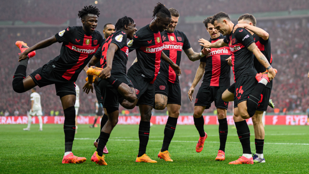 Leverkusen conquista seu segundo troféu na temporada 2023/2024 - Foto: Reprodução/X @bayer04_en