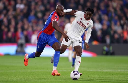 Manchester United volta a perder após cinco jogos de invencibilidade. Crystal Palace está há cinco jogos invictos - Foto: Divulgação/Crystal Palace