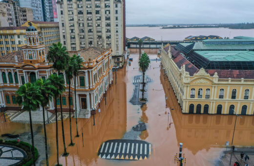 Cidades do Rio Grande do Sul vivem enchentes - Foto: Gilvan Rocha/Agência Brasil