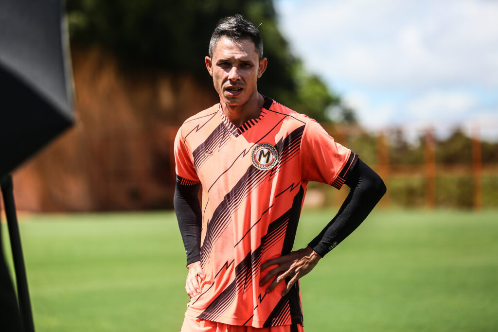 Romarinho comentou sobre a preparação para o jogo - Foto: Laiza Balieiro/Manauara EC