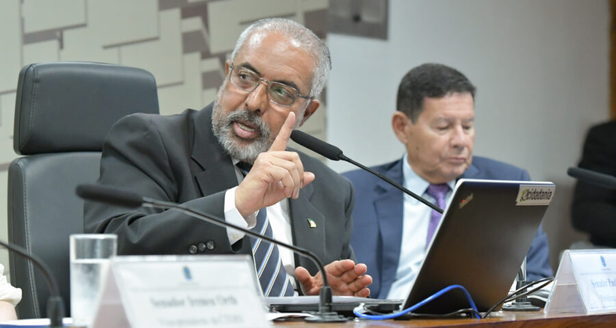 Senadores enviam prioridades do Rio Grande do Sul a Pacheco. Foto: Geraldo Magela/Agência Senado