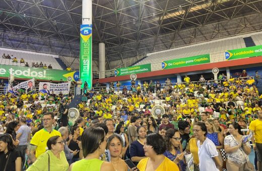 Evento com Bolsonaro reúne multidão em Manaus - Foto: Ed Salles/Portal Norte