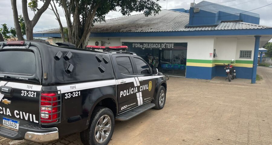 Homem que matou ex à facadas prestou depoimento na delegacia do município - Foto: Divulgação/PCAM