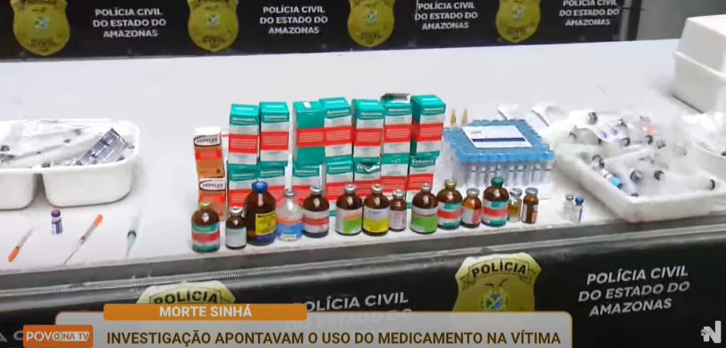 Drogas apreendidas pela PC-AM - Foto: Reprodução/TV Norte Amazonas