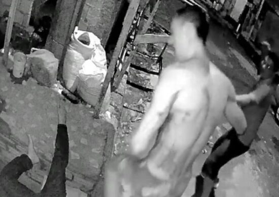 Crime foi flagrado por câmeras de monitoramento. Imagem: Divulgação