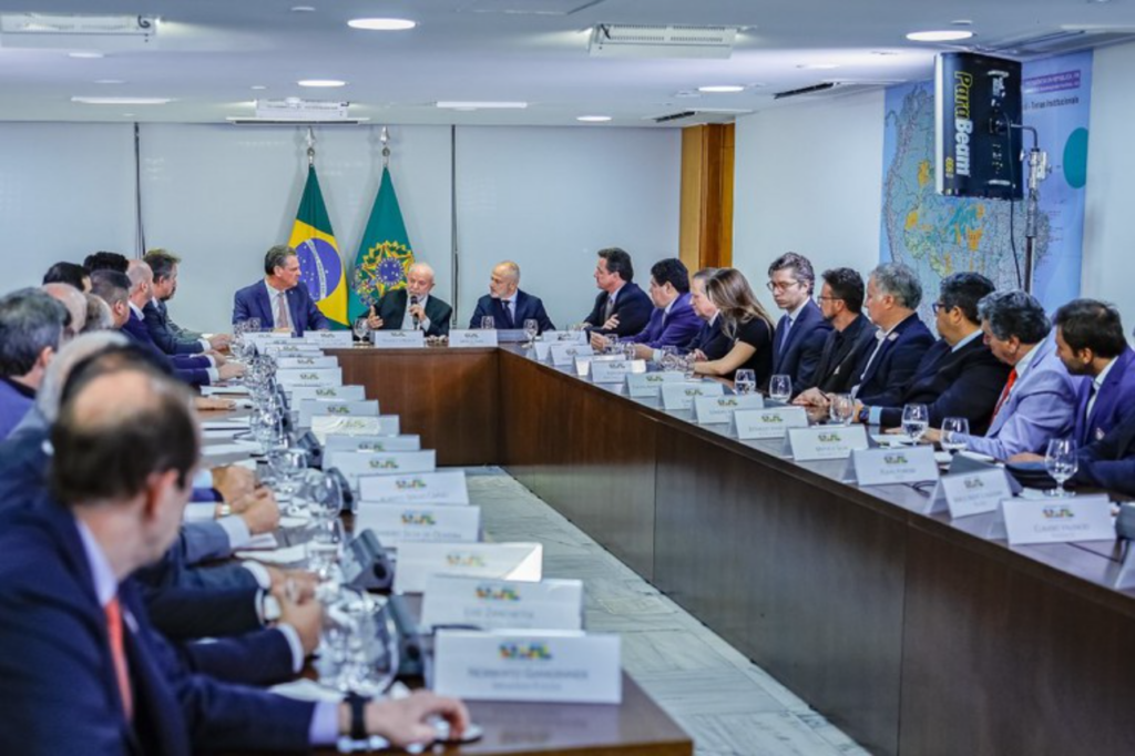 Indústria de proteína animal vai doar 2 mil toneladas de carne ao RS. Foto: Ricardo Stuckert/PR