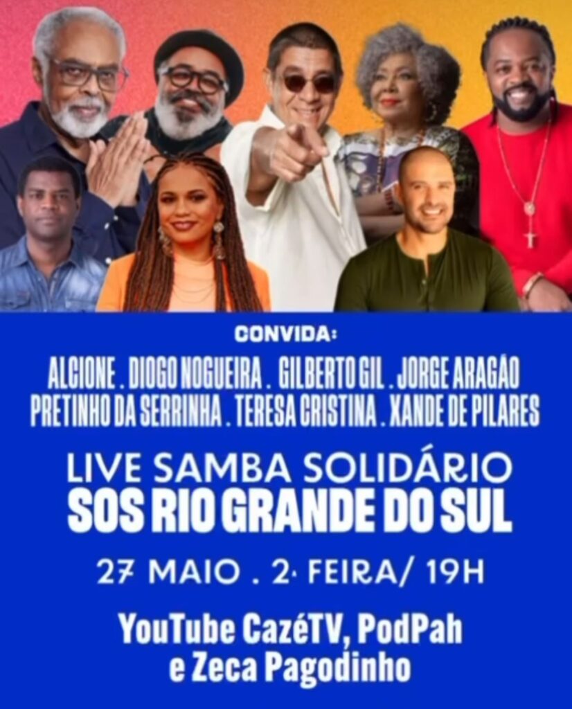 Rio Grande do Sul- Live samba solidário