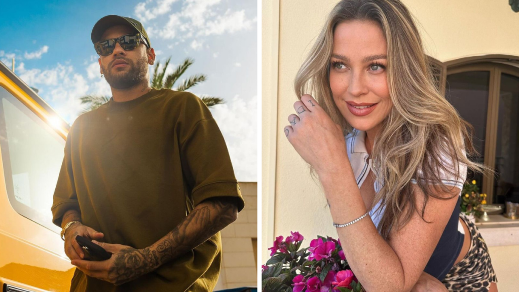 Neymar e Luana Piovani se enfrentaram nas redes sociais - Foto: Reprodução/Instagram/@neymarjr e @luapio