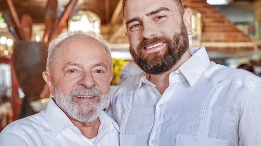 Filho de Lula se retrata com Governador de RS - Foto: Reprodução/Instagram @luisclaudioluladasilva
