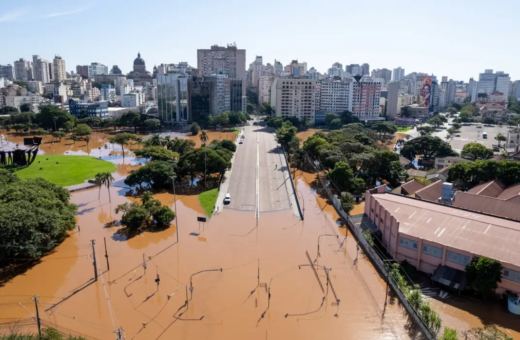 Porto Alegre inundada