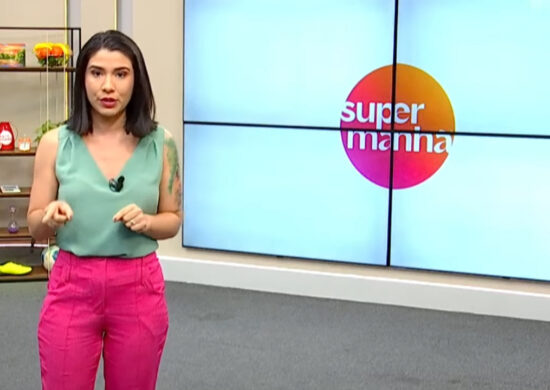 Apresentadora do Programa Super Manhã, Bárbara Mitoso. Reprodução: GNC