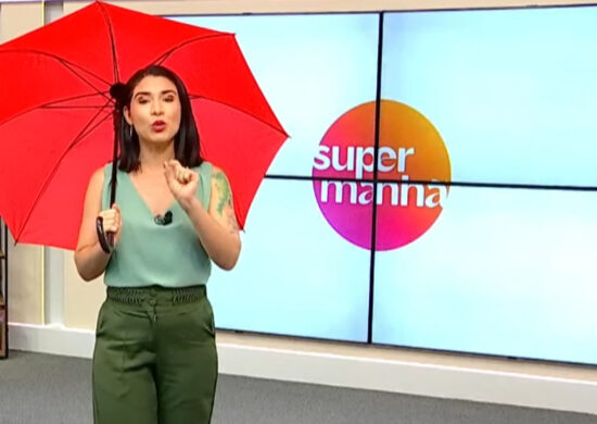 Apresentadora do Programa Super Manhã, Bárbara Mitoso. Reprodução: GNC