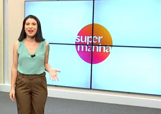 Apresentadora do Programa Super Manhã, Bárbara Mitoso. Reprodução: GNC