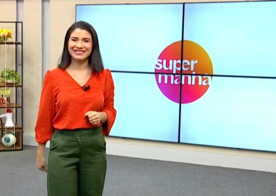 Apresentadora do Programa Super Manhã, Bárbara Mitoso. Reprodução: GNC