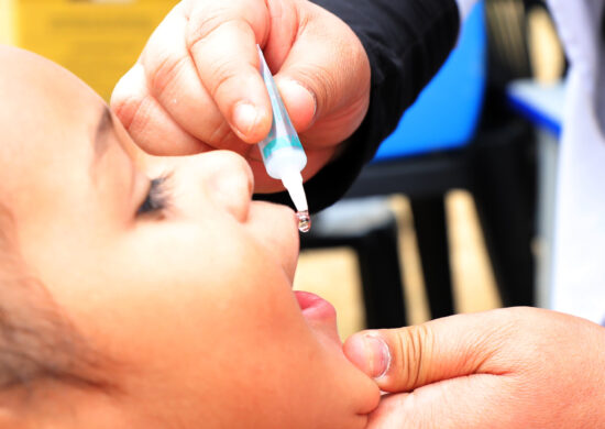DF: Dia D contra a poliomielite imuniza mais de 10 mil crianças.
