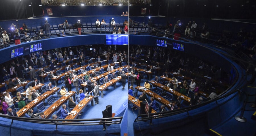 Senado aprova PEC da Anistia e deixa partidos livres de multas eleitorais -Foto: Jonas Pereira/Agência Senado