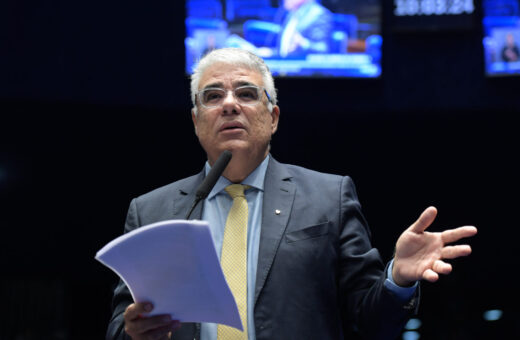 Senador Eduardo Girão (Novo-CE) critica atuação do STF sobre julgamento sobre drogas.Foto: Saulo Cruz/Agência Senado