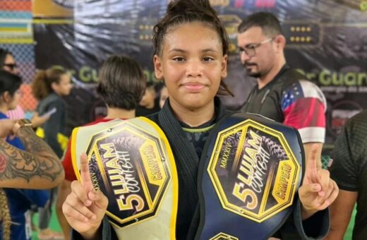 A lutadora Mônica Rocha vai disputar o Campeonato Brasileiro de Jiu-Jitsu da CBJJ e IBJJF