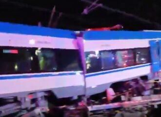 Colisão entre trens deixa feridos e mortos no Chile - Foto: Reprodução/Internet
