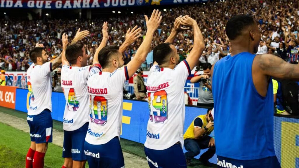 Clubes do futebol brasileiro se manifestaram sobre o Dia do Orgulho LGBT - Foto: Letícia Martins/EC Bahia