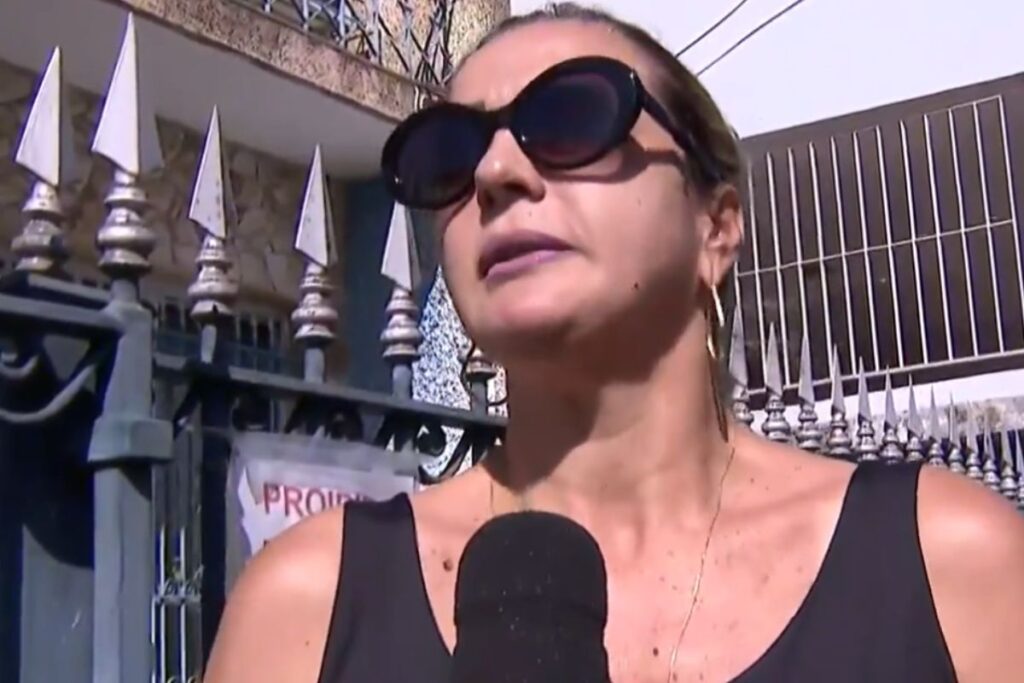 Andréia Andrade, ex-esposa de Nahim, revelou o motivo de ter proibido a filha do artista de aparecer no velório