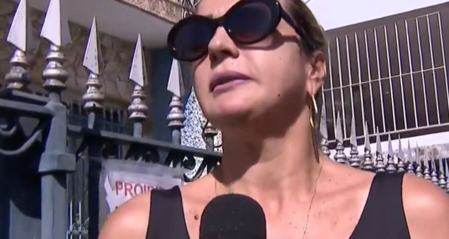 Andréia Andrade, ex-esposa de Nahim, revelou o motivo de ter proibido a filha do artista de aparecer no velório