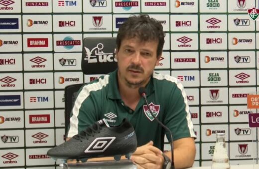Fernando Diniz não é mais técnico do Fluminense - Reprodução / Flu TV