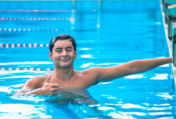 O jovem atleta Joan Penaloza de Roraima