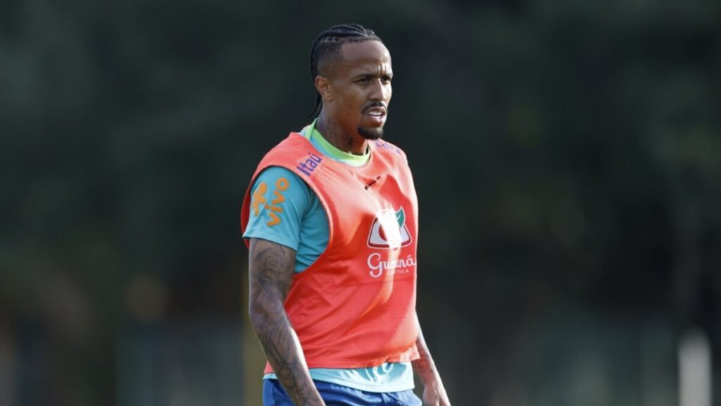 Militão durante treino na Seleção Brasileira antes da Copa América - Foto: Rafael Ribeiro/CBF