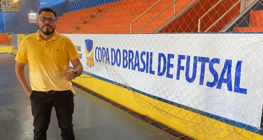 Presidente e técnico do Deportivo, fala sobre expectativa para o jogo contra o Fortaleza, em Vilhena 
