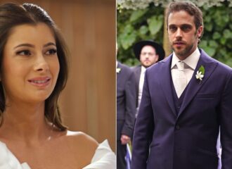 O ator casou com Tati Cukierkorn durante uma cerimônia judaica em São Paulo