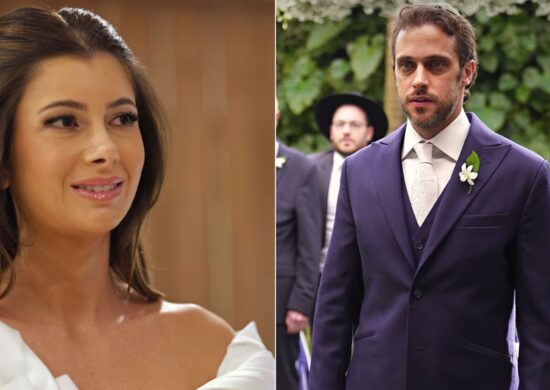 O ator casou com Tati Cukierkorn durante uma cerimônia judaica em São Paulo