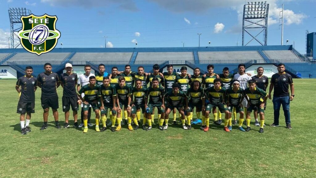 Sete FC estreia no futebol profissional - Foto: Reprodução/Instagram @7futebolclube e Divulgação/FAF