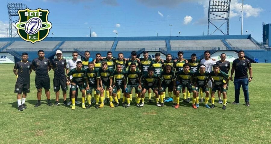 Sete FC estreia no futebol profissional - Foto: Reprodução/Instagram @7futebolclube e Divulgação/FAF