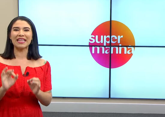 Apresentadora do Programa Super Manhã, Bárbara Mitoso. Reprodução: GNC