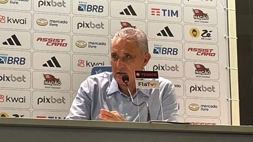 Tite falou após derrota do Flamengo para o Juventude - Foto: Bruno Villafranca / Portal Norte