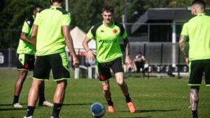 Vasco segue se preparando para enfrentar o Palmeiras - Foto: Leandro Amorim / CRVG