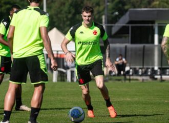 Vasco segue se preparando para enfrentar o Palmeiras - Foto: Leandro Amorim / CRVG