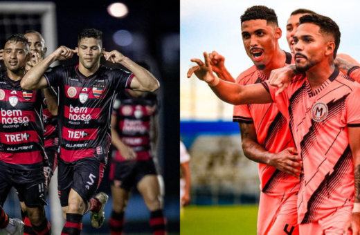 Trem e Manauara seguem na disputa pela classificação ao mata-mata da Série D - Foto: Reprodução/Instagram @tremdesportivoclube e Laiza Balieiro/Manauara EC