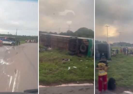 Acidente de ônibus de quadrilha junina em Roraima